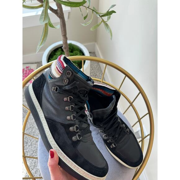 Gucci Leon leather High Top Men boots/sneakers main image 5